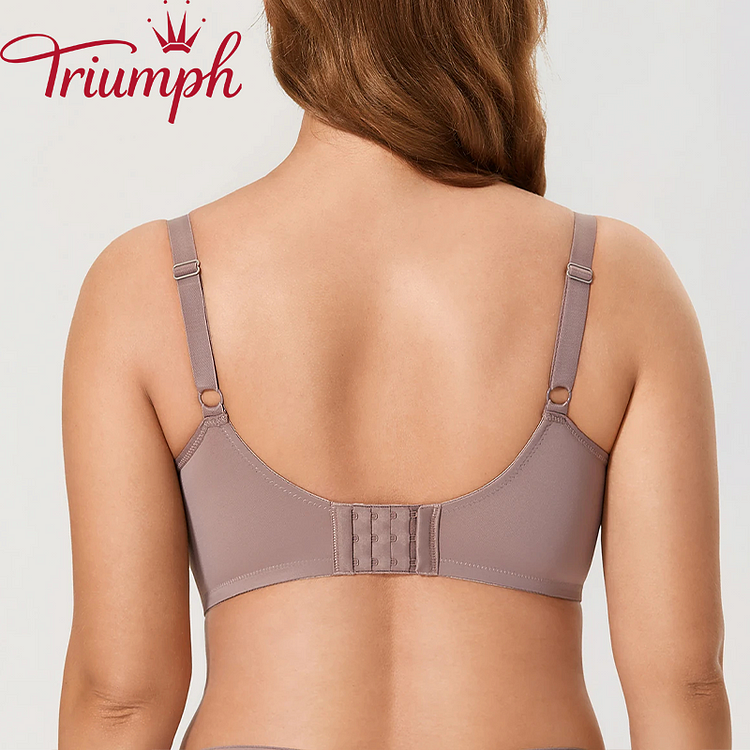 Triumph - (3 buc) Lenjerie anti-expunere subțire, casual și simplă, de vară[75A-110E]